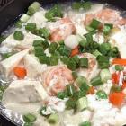 虾仁鲜豆腐